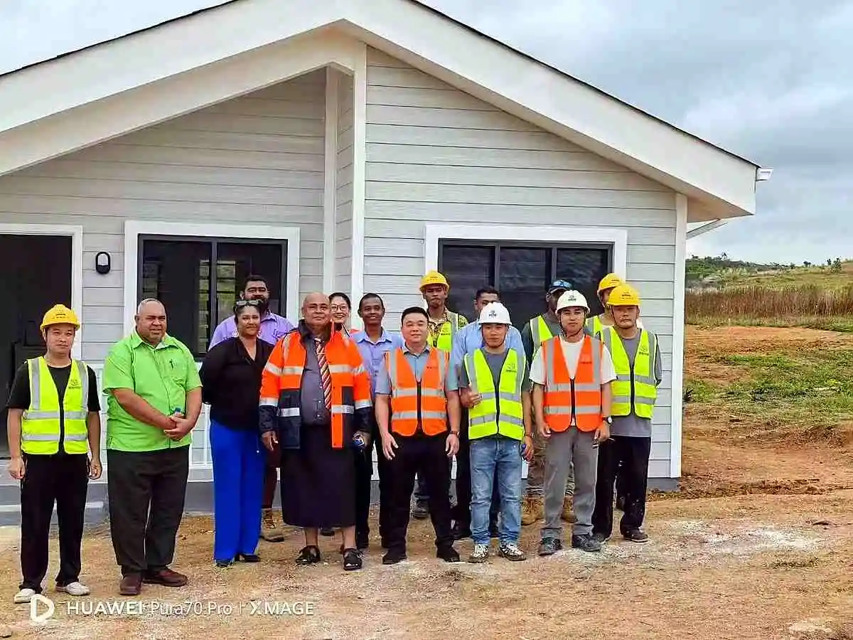 YSHUN FIJI light steel building project 8